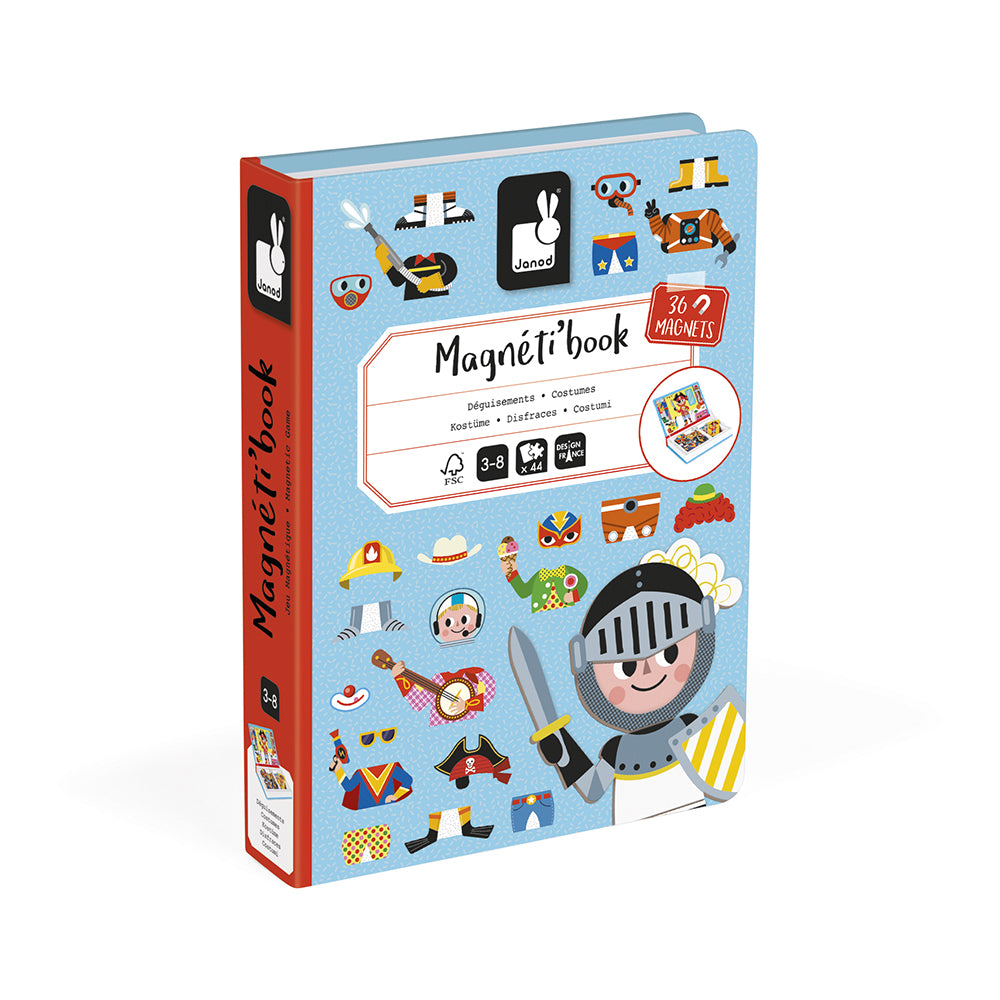 Magnetibook - Verkleedfeest Jongens