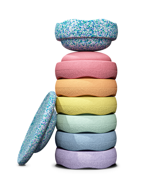 Stapelstein® Winter Special Rainbow Set Pastel | COMPLEET