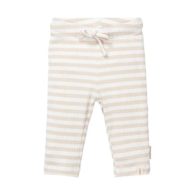 Broekje Stripe Sand/White