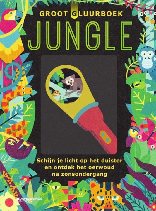 Groot gluurboek Jungle