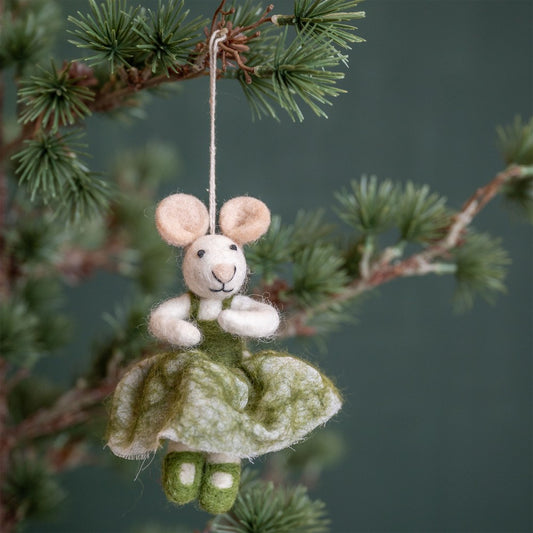 Hanger Muis Ballerina Groen